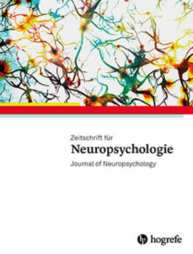 Zeitschrift für Neuropsychologie | Hogrefe Verlag | Zeitschrift | sack.de