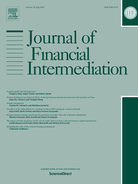  Journal of Financial Intermediation | Zeitschrift |  Sack Fachmedien