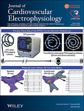 Journal of Cardiovascular Electrophysiology | John Wiley & Sons | Zeitschrift | sack.de