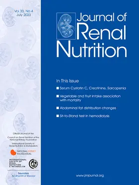  Journal of Renal Nutrition | Zeitschrift |  Sack Fachmedien