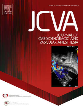 Journal of Cardiothoracic and Vascular Anesthesia | Zeitschrift |  Sack Fachmedien