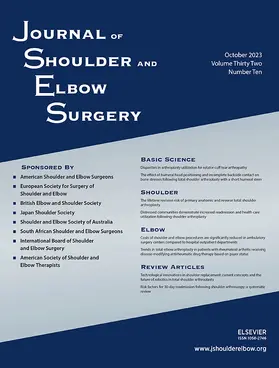  Journal of Shoulder and Elbow Surgery | Zeitschrift |  Sack Fachmedien