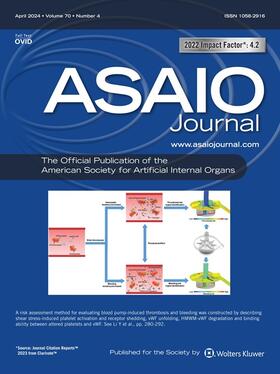  ASAIO Journal | Zeitschrift |  Sack Fachmedien