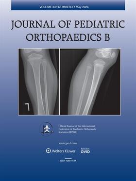 Journal of Pediatric Orthopaedics, Part B | Zeitschrift |  Sack Fachmedien