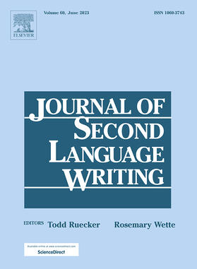 Journal of Second Language Writing | JAI | Zeitschrift | sack.de