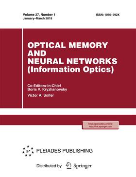  Optical Memory and Neural Networks | Zeitschrift |  Sack Fachmedien