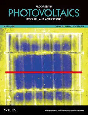 Progress in Photovoltaics: Research and Applications | John Wiley & Sons | Zeitschrift | sack.de