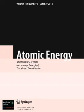  Atomic Energy | Zeitschrift |  Sack Fachmedien