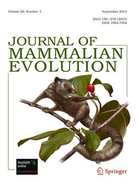 Editor-in-Chief: John Wible |  Journal of Mammalian Evolution | Zeitschrift |  Sack Fachmedien