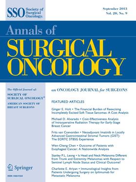 Editor-in-Chief: Charles M. Balch |  Annals of Surgical Oncology | Zeitschrift |  Sack Fachmedien
