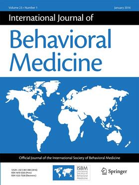 Editors-in-Chief: T.A. Revenson / M.A. Hoyt |  International Journal of Behavioral Medicine | Zeitschrift |  Sack Fachmedien