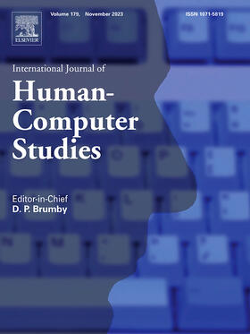 Editor-in-Chief: Duncan P. Brumby |  International Journal of Human-Computer Studies | Zeitschrift |  Sack Fachmedien