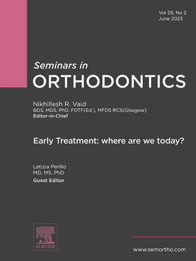  Seminars in Orthodontics | Zeitschrift |  Sack Fachmedien