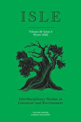  ISLE: Interdisciplinary Studies in Literature and Environment | Zeitschrift |  Sack Fachmedien