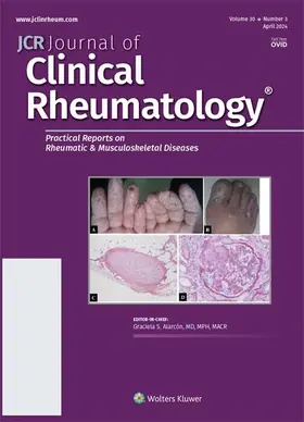  JCR: Journal of Clinical Rheumatology | Zeitschrift |  Sack Fachmedien