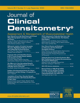  Journal of Clinical Densitometry | Zeitschrift |  Sack Fachmedien