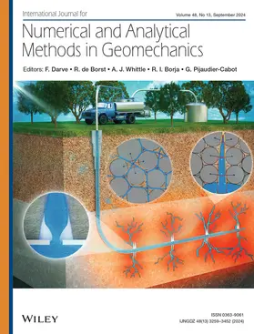  International Journal for Numerical and Analytical Methods in Geomechanics | Zeitschrift |  Sack Fachmedien