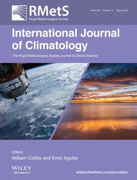  International Journal of Climatology | Zeitschrift |  Sack Fachmedien