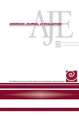  American Journal of Evaluation | Zeitschrift |  Sack Fachmedien