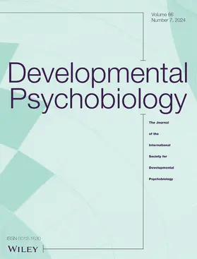  Developmental Psychobiology | Zeitschrift |  Sack Fachmedien