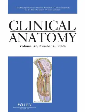  Clinical Anatomy | Zeitschrift |  Sack Fachmedien