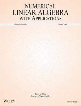  Numerical Linear Algebra with Applications | Zeitschrift |  Sack Fachmedien