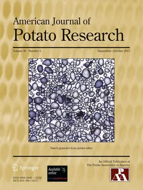  American Journal of Potato Research | Zeitschrift |  Sack Fachmedien