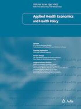 Editor: Timothy Wrightson |  Applied Health Economics and Health Policy | Zeitschrift |  Sack Fachmedien