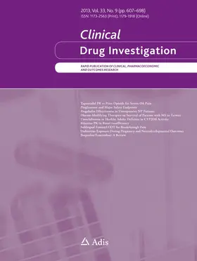  Clinical Drug Investigation | Zeitschrift |  Sack Fachmedien