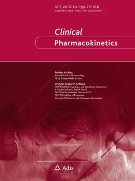  Clinical Pharmacokinetics | Zeitschrift |  Sack Fachmedien