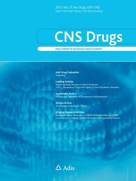  CNS Drugs | Zeitschrift |  Sack Fachmedien