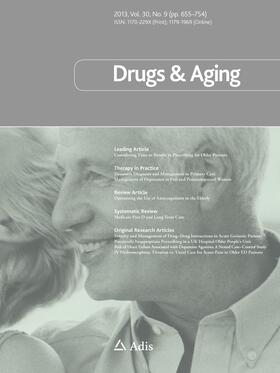  Drugs & Aging | Zeitschrift |  Sack Fachmedien