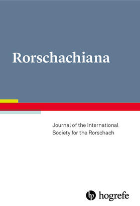 Editor-in-chief: Sadegh Nashat / Advisory editor: Anne Andronikof |  Rorschachiana | Zeitschrift |  Sack Fachmedien