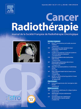 Cancer Radiotherapie | Zeitschrift |  Sack Fachmedien