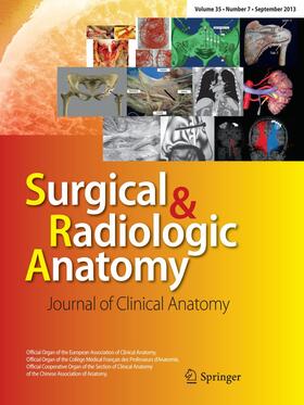  Surgical and Radiologic Anatomy | Zeitschrift |  Sack Fachmedien