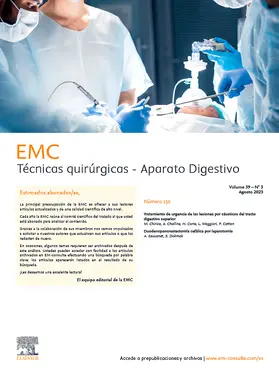  EMC - Tecnicas quirurgicas - Aparato digestivo | Zeitschrift |  Sack Fachmedien