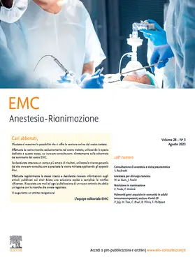  EMC - Anestesia-Rianimazione | Zeitschrift |  Sack Fachmedien