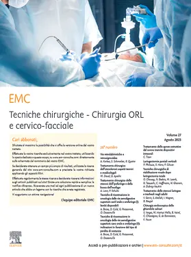  EMC - Tecniche chirurgiche - Chirurgia ORL e cervico-facciale | Zeitschrift |  Sack Fachmedien