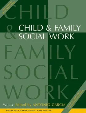  Child & Family Social Work | Zeitschrift |  Sack Fachmedien