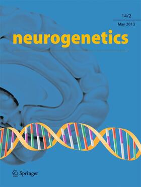 Editors-in-Chief: G.W.J. Auburger / M.B. Graeber / L.J. Ptacek |  neurogenetics | Zeitschrift |  Sack Fachmedien