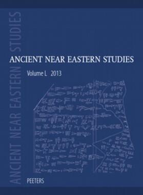  Ancient Near Eastern Studies | Zeitschrift |  Sack Fachmedien