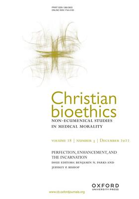 Christian bioethics: Non-Ecumenical Studies in Medical Morality | Oxford University Press | Zeitschrift | sack.de