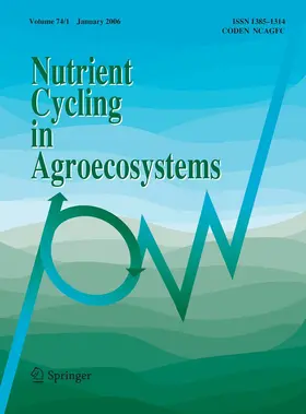  Nutrient Cycling in Agroecosystems | Zeitschrift |  Sack Fachmedien