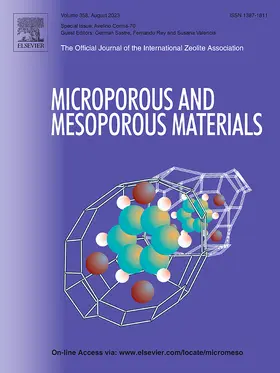 Microporous and Mesoporous Materials | Elsevier | Zeitschrift | sack.de