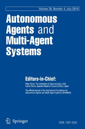Editor-in-Chief: C. Sierra / M. Luck |  Autonomous Agents and Multi-Agent Systems | Zeitschrift |  Sack Fachmedien