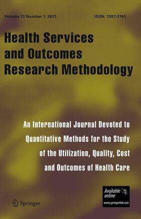 Editor-in-Chief: Yue Li |  Health Services and Outcomes Research Methodology | Zeitschrift |  Sack Fachmedien
