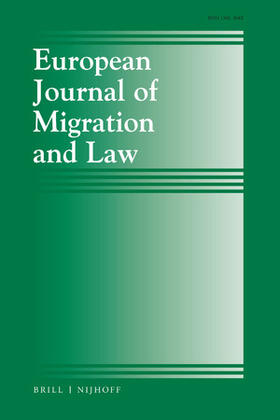 European Journal of Migration and Law | Brill | Nijhoff | Zeitschrift | sack.de