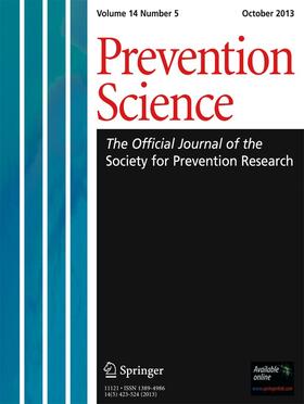 Editor-in-Chief: Catherine Bradshaw |  Prevention Science | Zeitschrift |  Sack Fachmedien