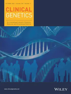  Clinical Genetics | Zeitschrift |  Sack Fachmedien