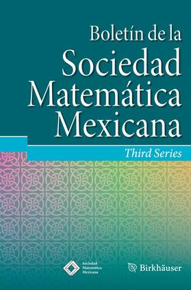  Boletín de la Sociedad Matemática Mexicana | Zeitschrift |  Sack Fachmedien